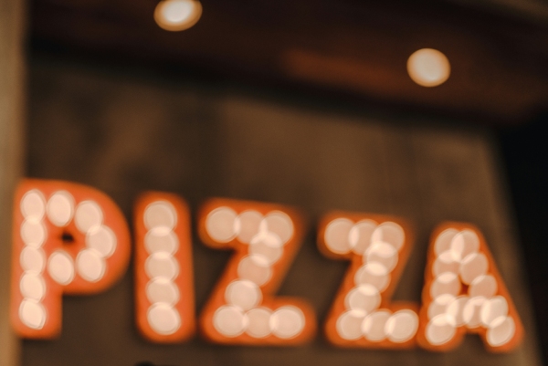 Pizza Sign for pizza by the slice